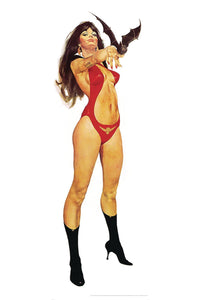 Vampirella Jose Gonzalez Vintage 24" W X 72" Tall Glossy Paper Poster