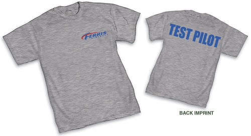 Green Lantern Movie Ferris Aircraft Grey T-Shirt Extra Large