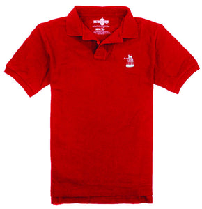 Doctor Who Dalek Red Polo Shirt Adult Large