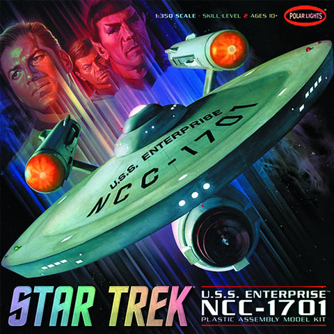 Star Trek TOS Enterprise NCC-1701 1/350 Scale Model Kit