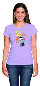 Tiny Titans Batgirl Womens Purple T-Shirt Large