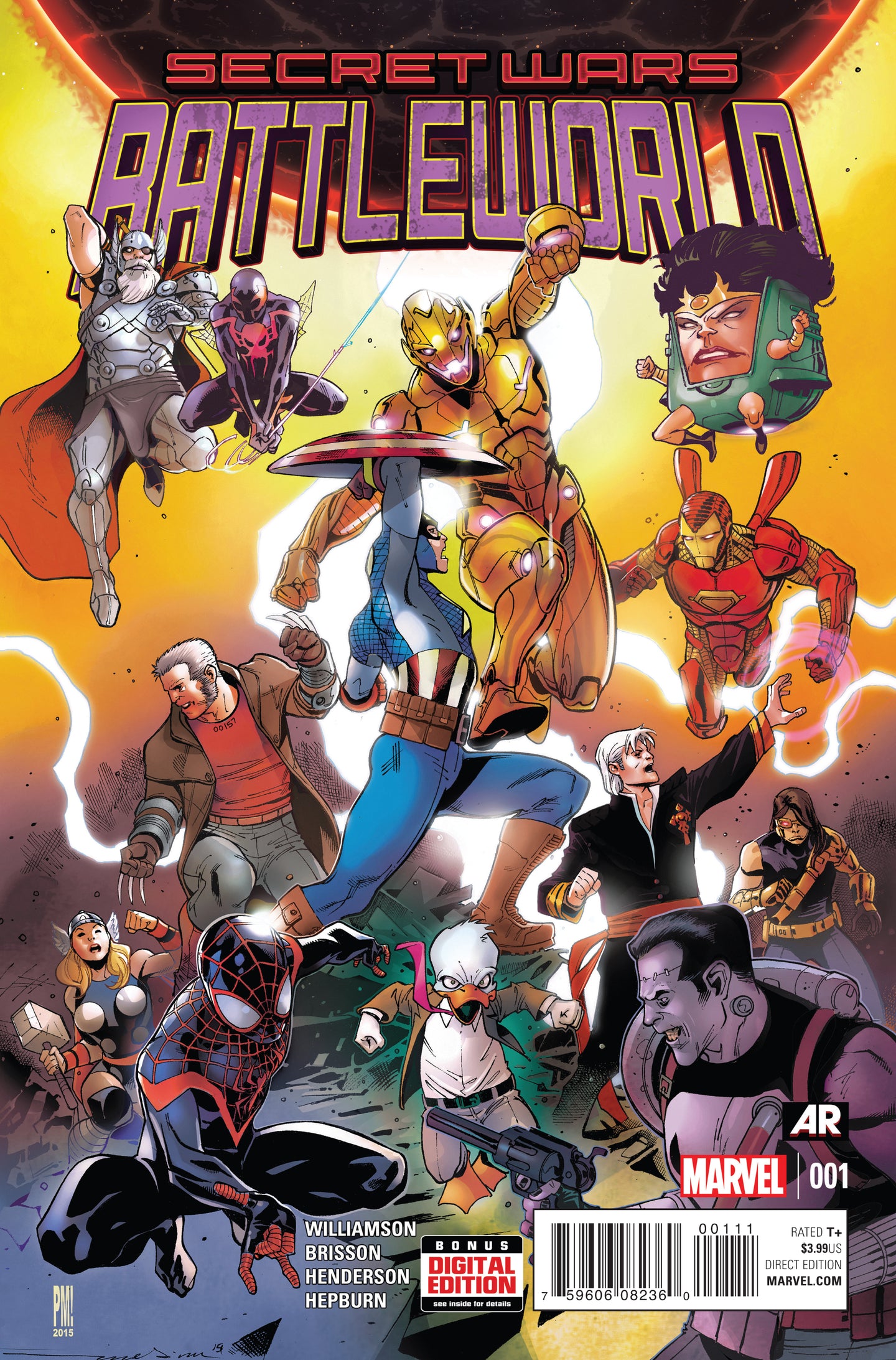 SECRET WARS BATTLEWORLD #1 SWA