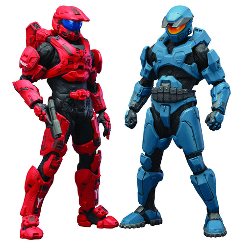 Halo Mjolnir Mark V & Mark VI Deluxe Artfx+ Statue 2 Pack