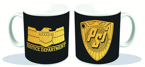 Judge Dredd Justice DEPT PSI Division PX Coffee Mug