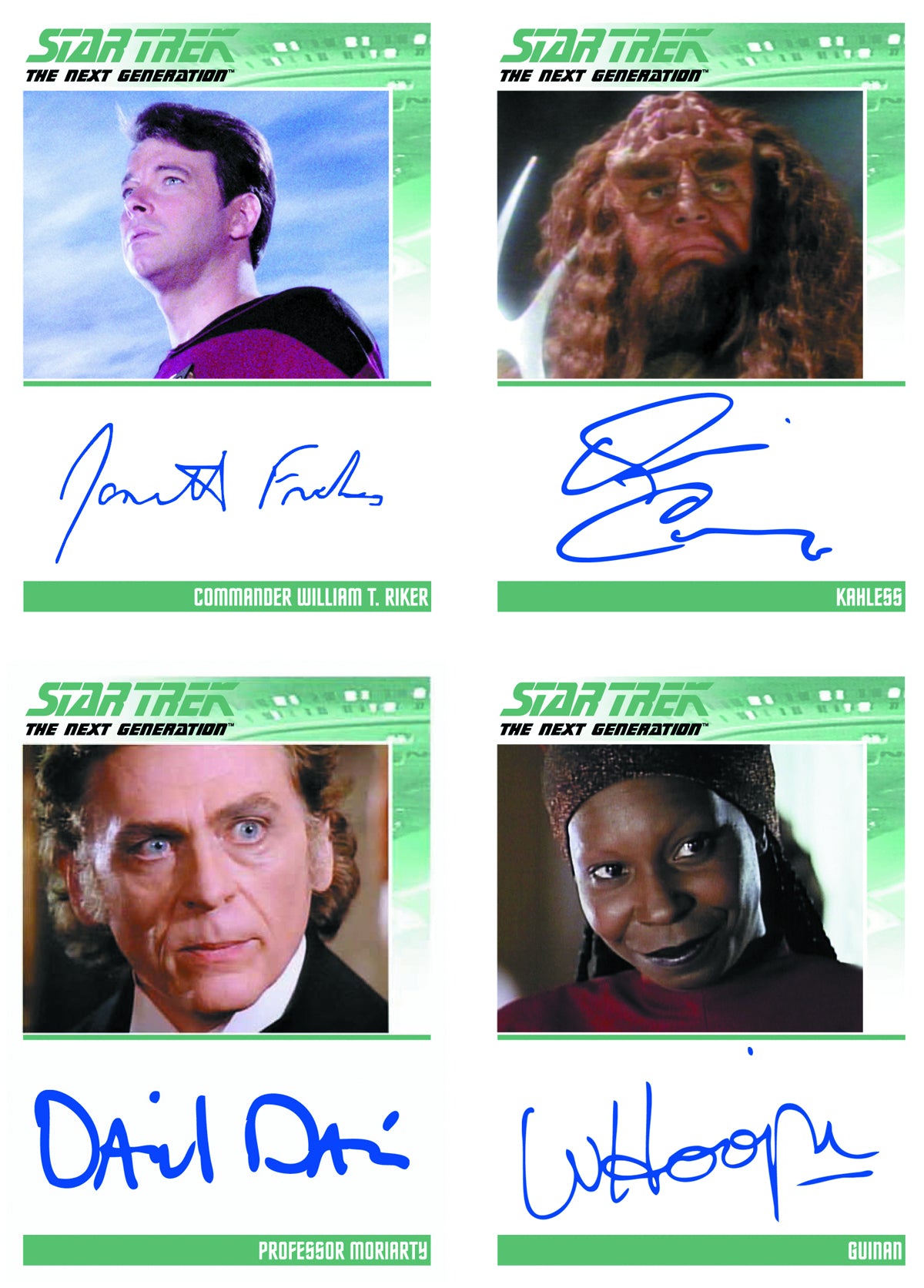 Star Trek The Next Generation Portfolio Prints Series 1 Trading Card Box