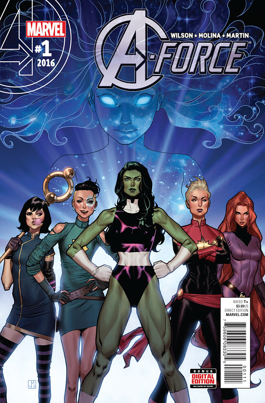 A-FORCE #1 COMIC