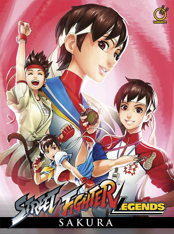 Street Fighter Legends Sakura Hardcover 