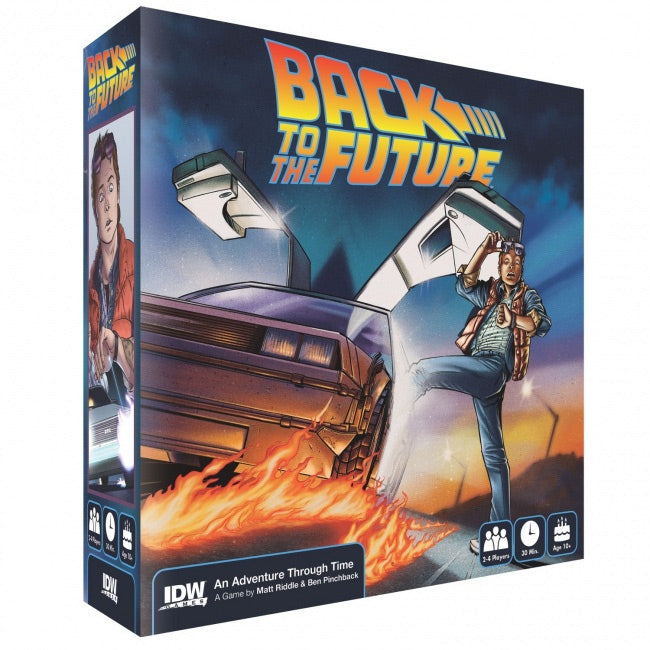 Back To The Future Adventure Through Time Board Game