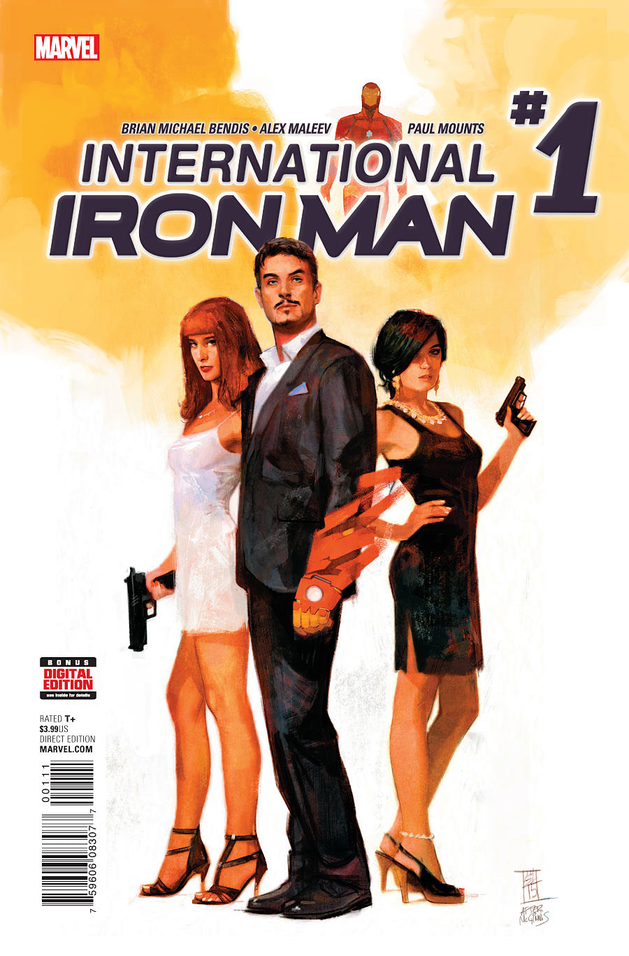 INTERNATIONAL IRON MAN #1 COMIC