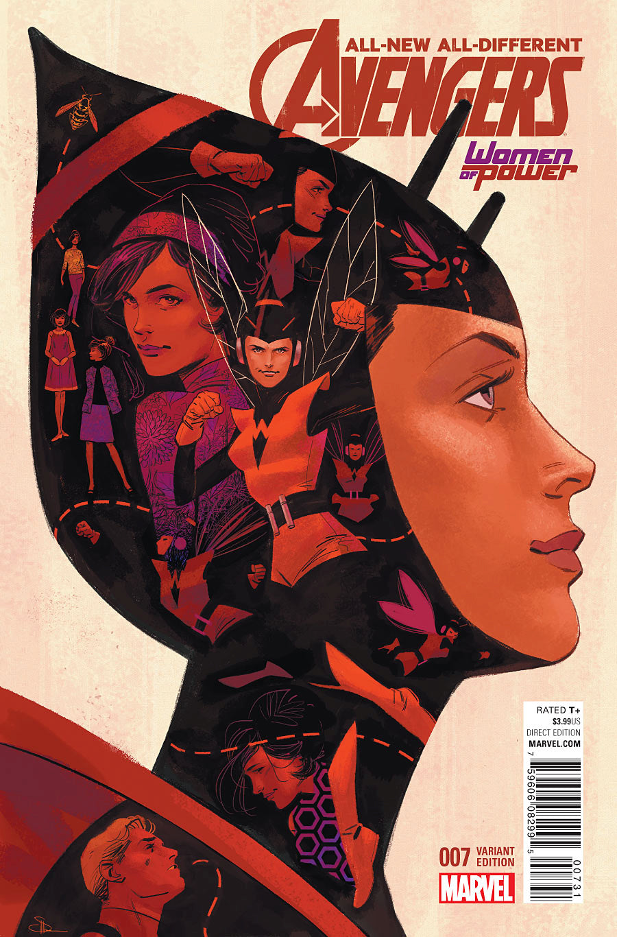 ALL NEW ALL DIFFERENT AVENGERS #7 SHANER WOMEN OF POWER COMIC