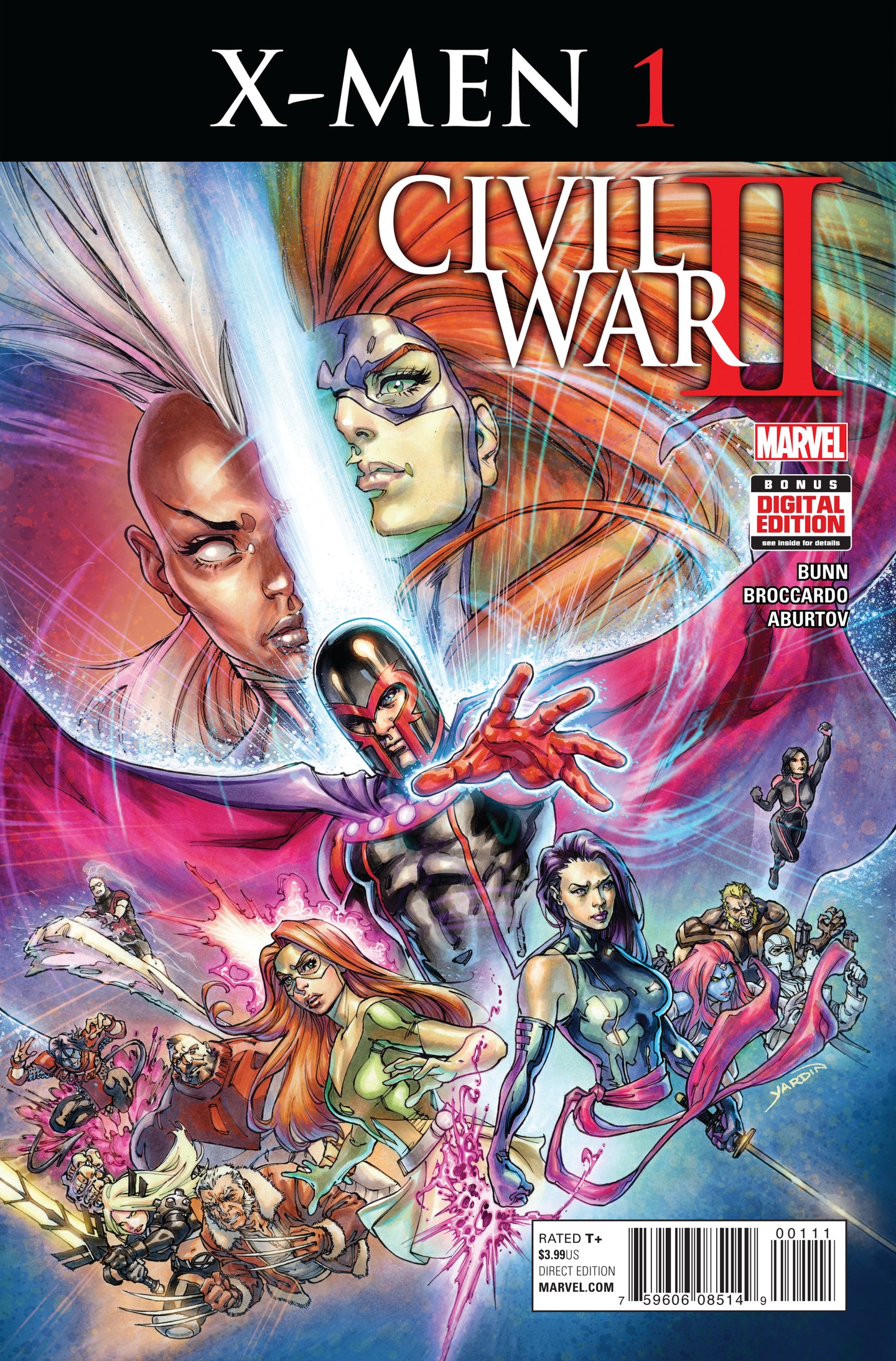 Civil War II X-Men #1