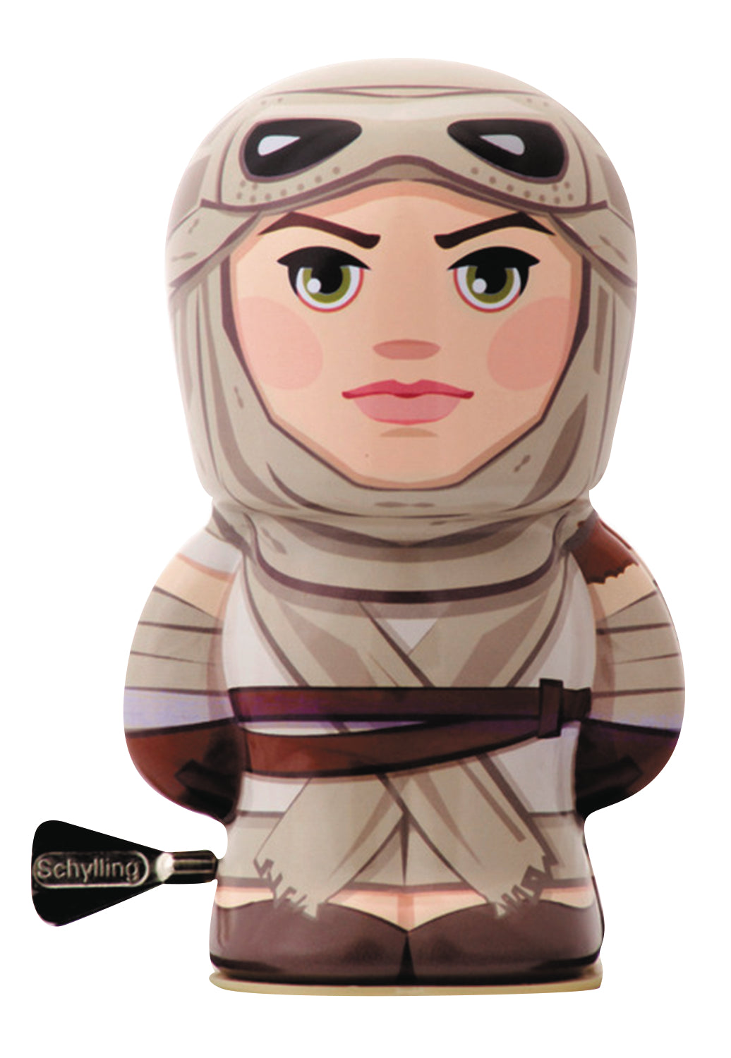 Star Wars E7 Rey Bebot Wind Up Tin Toy