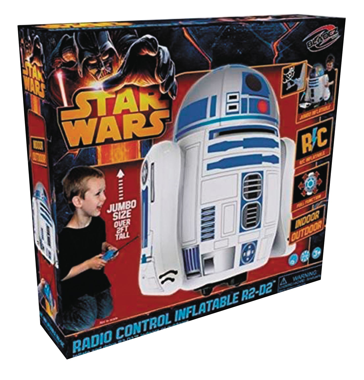 Star Wars 13 1/2 inch Inflatable battery operated Remote Control R2-D2