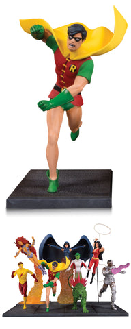 teen titans robin multi part statue