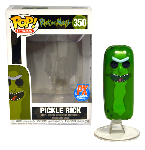 POP Rick & Morty Pickle Rick No Limbs PX 3 3/4 Inch Vinyl Figure
