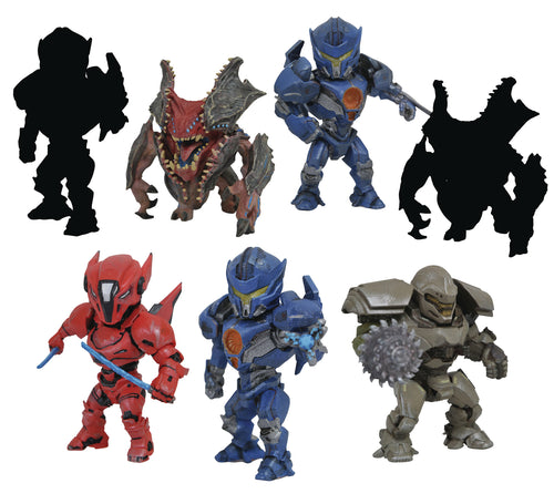 Pacific Rim 2 D-Formz Assorted Blind Mystery Box 3 Inch PVC Figures