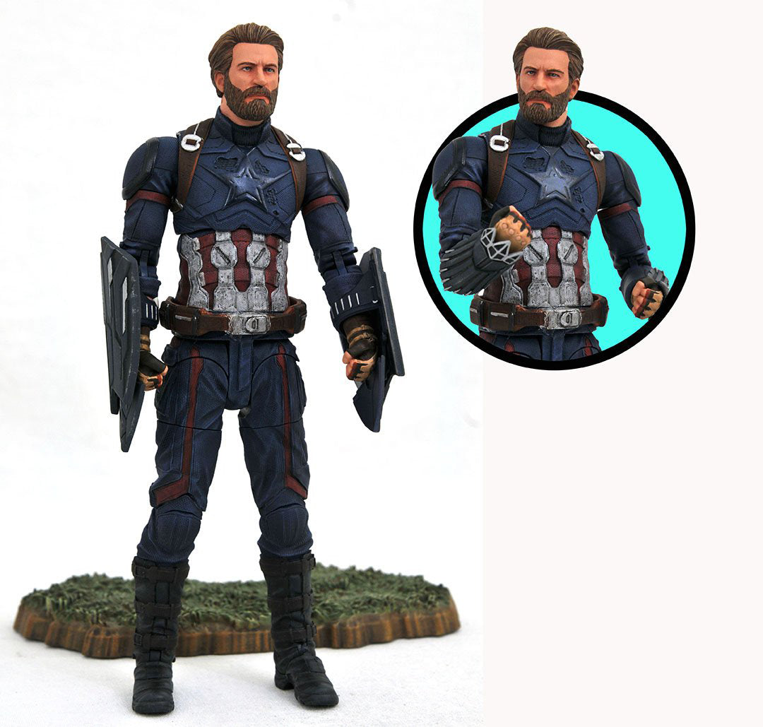 Marvel Select Avengers 3 Captain America 7 Inch Action Figure