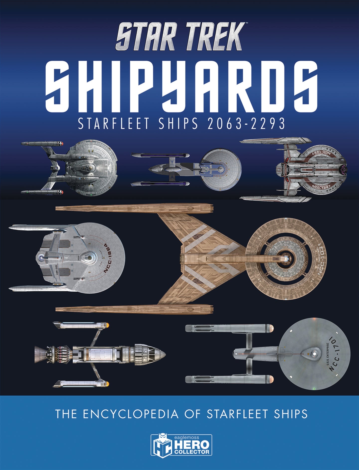 Star Trek Encyclopedia Starfleet Starships 2063 - 2293 With Collectible