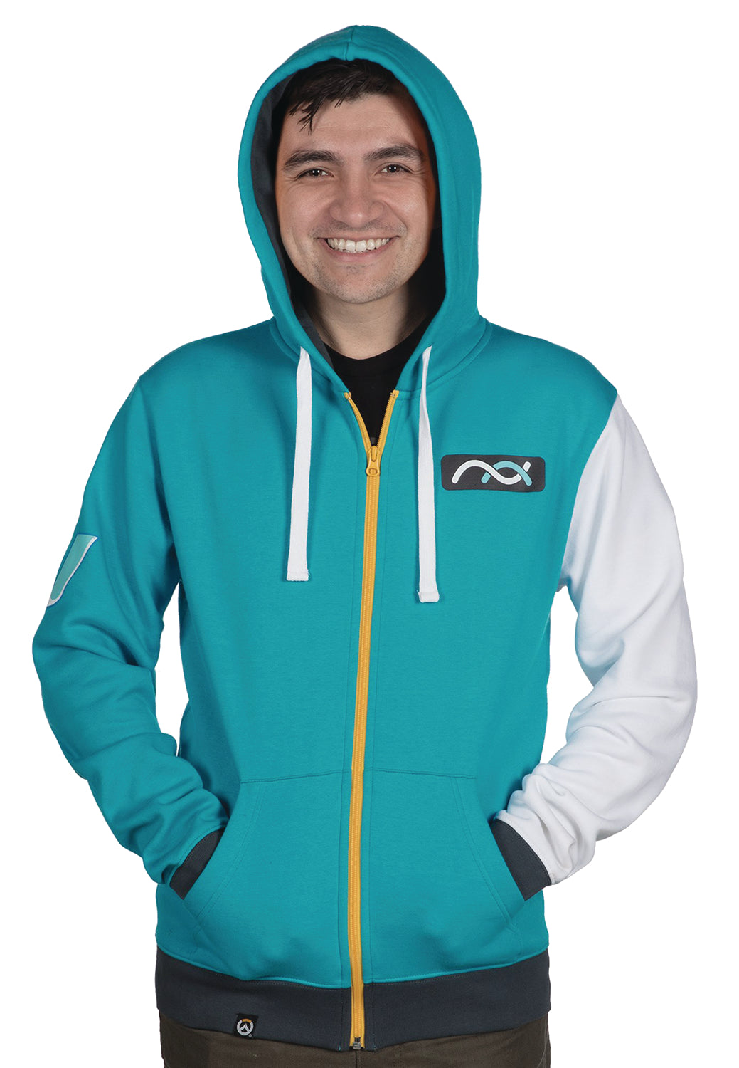 Overwatch Symmetra Ultimate Teal Hoodie XL