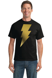 Black Adam Metalix Symbol Black T-Shirt Extra Extra Large