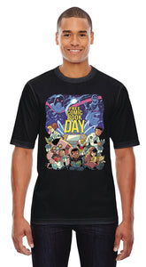 FCBD 2019 Commemorative Artist Derek Charm Black T-Shirt XXL