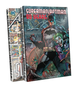 Superman Batman 80 Years Slipcase Set with 2 hardcover books
