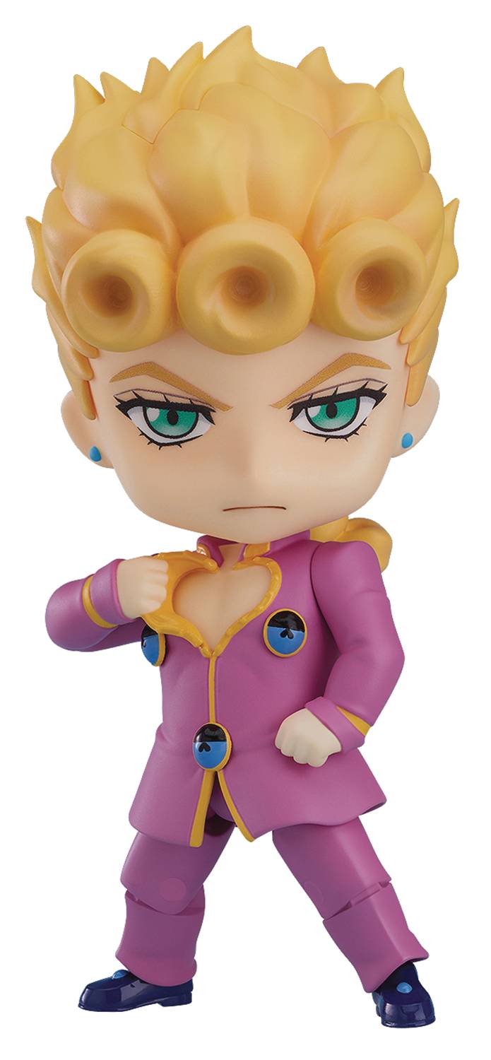 Jojos Bizarre Adv Golden Wind Giorno Giovanna Nendoroid 