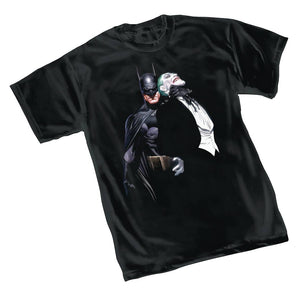 DC Batman Chokeout with Joker Black T-Shirt Adult Extra Large
