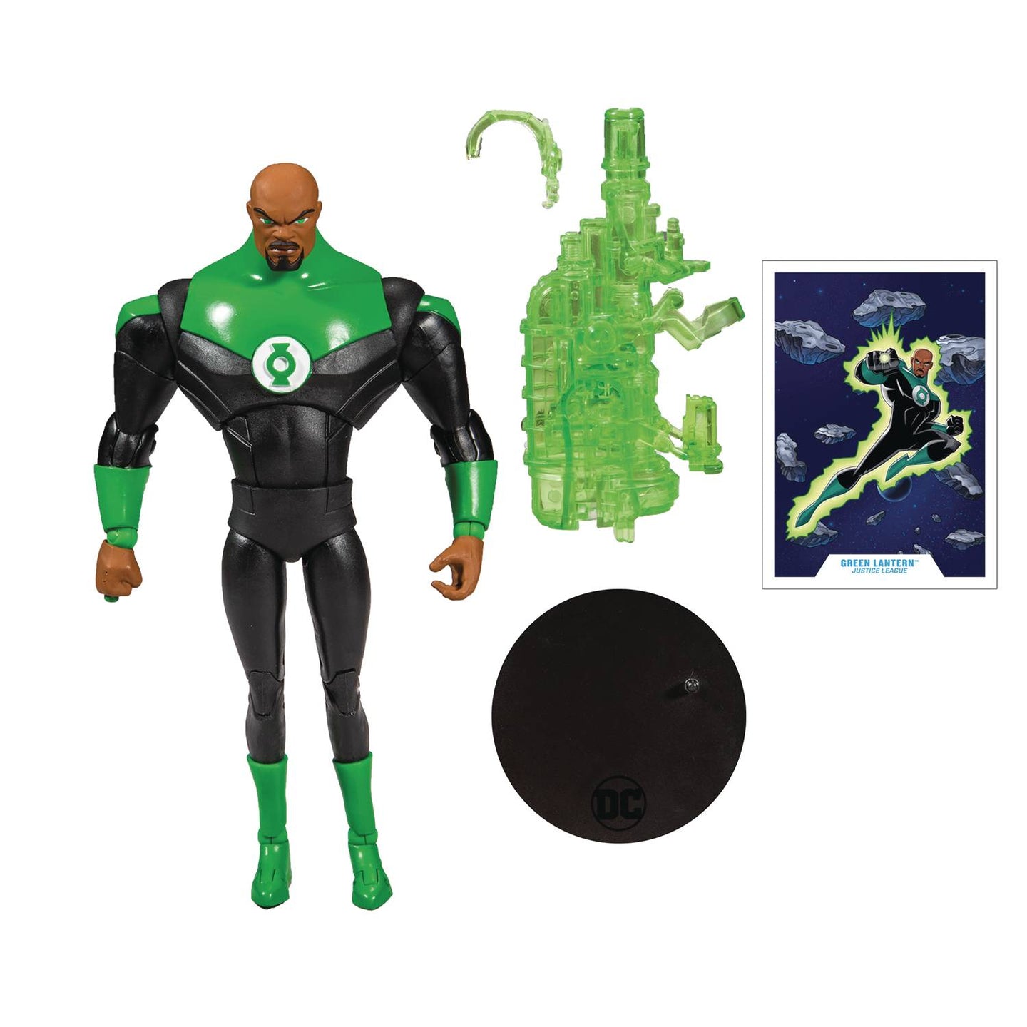 DC Multiverse Animated Series Green Lantern 7 Inch Action Figure