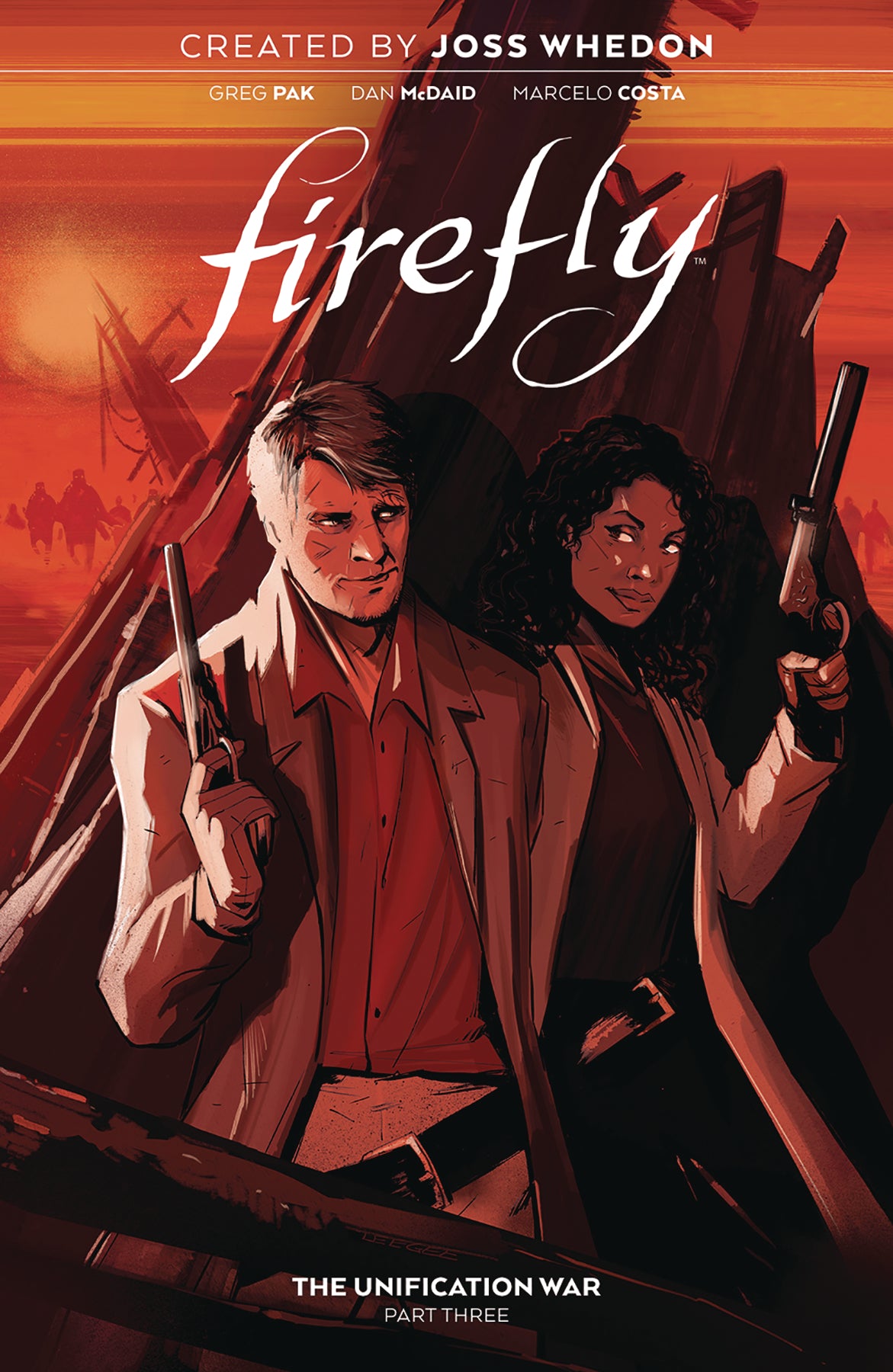 firefly unification war 3 hardcover book