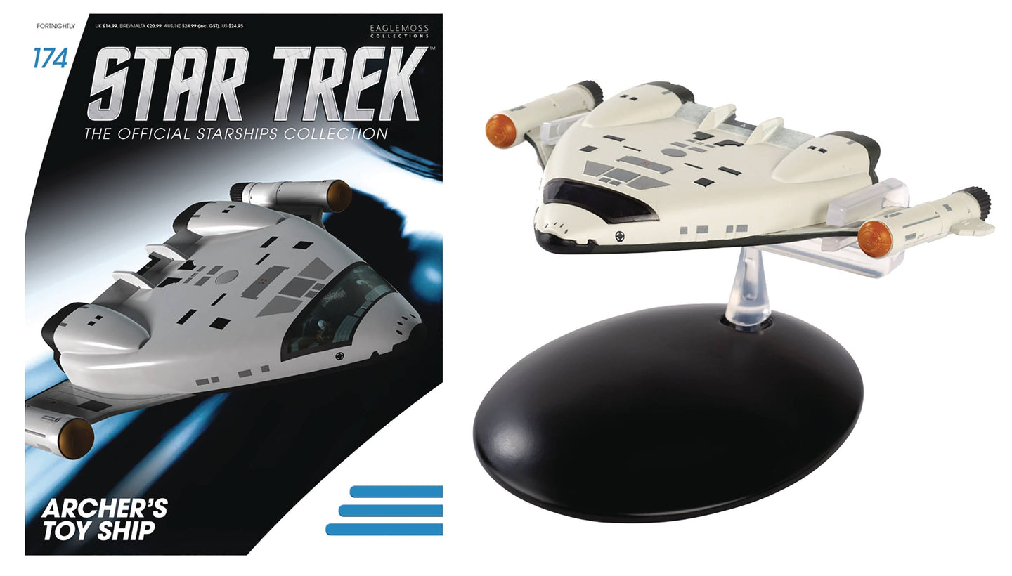 Star Trek Starships Fig Mag #174 Archer Toy Ship