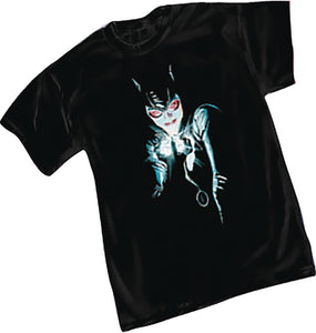DC Catwoman F.O.E. Grey T-Shirt Adult Large 