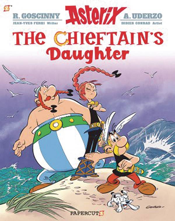 Asterix Papercutz Edition Volume 38 Chieftains Daughter Hardcover Book