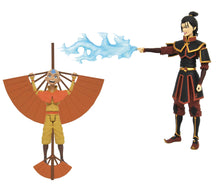 Avatar the Last Airbender Aang Action figure with interchangeable hands, Momo figure and Aang's glider!