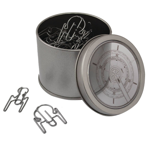 Star Trek Discovery 40 Piece Paper Clip Set with 20 NCC-1031 and 20 NCC-1227 Paperclips