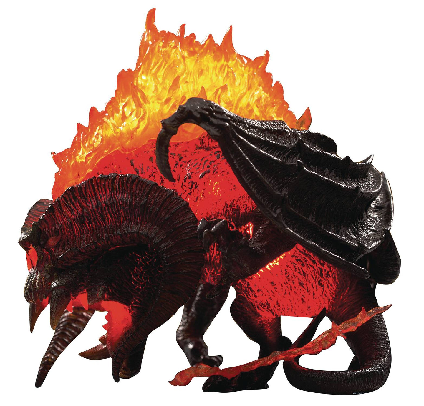 Lord Of The Rings Balrog 2.0 Defo Real Soft Vinyl 6 Inch Statue Light Up Version