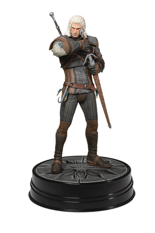 Witcher 3 Wild Hunt Geralt Heart Of Stone Figure with two interchangeable heads