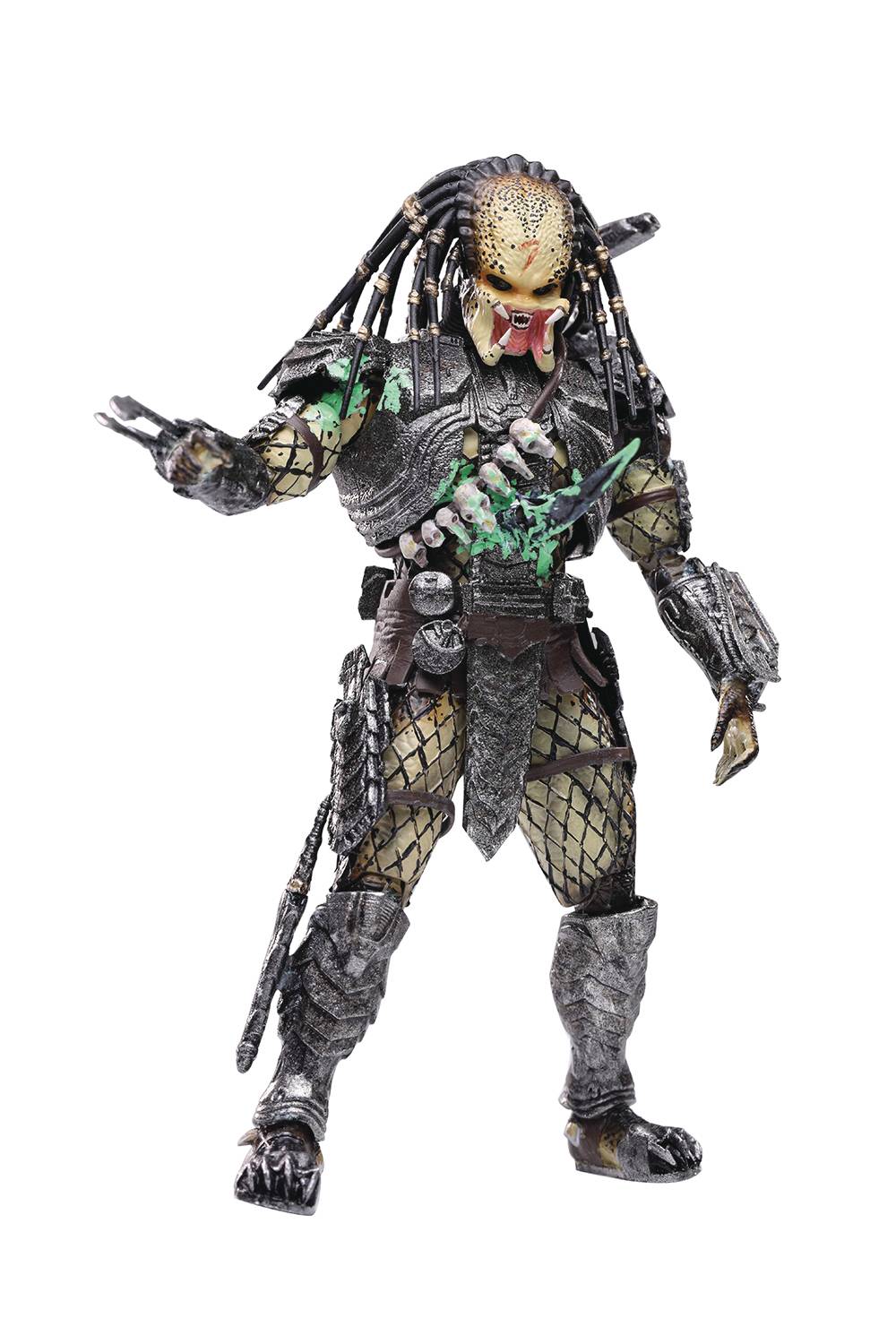 AVP Final Battle Damage Scar Predator 4 1/2 Inch Tall Action Figure