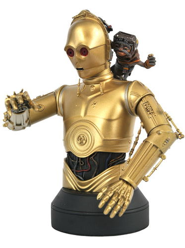 Star Wars The Rise Of Skywalker C3PO & Babu Frik 1:6 Bust