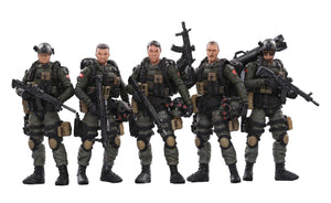 Joy Toy PLA Army Anti-Terrorism Unit 1/18 Figure 5 Pack