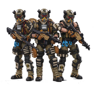 JOYTOY Skeleton Forces Paratrooper Squad 1/18 Figure 3 Pack Figures