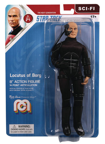 Mego Star Trek TNG Locutus 8 Inch Action Figure