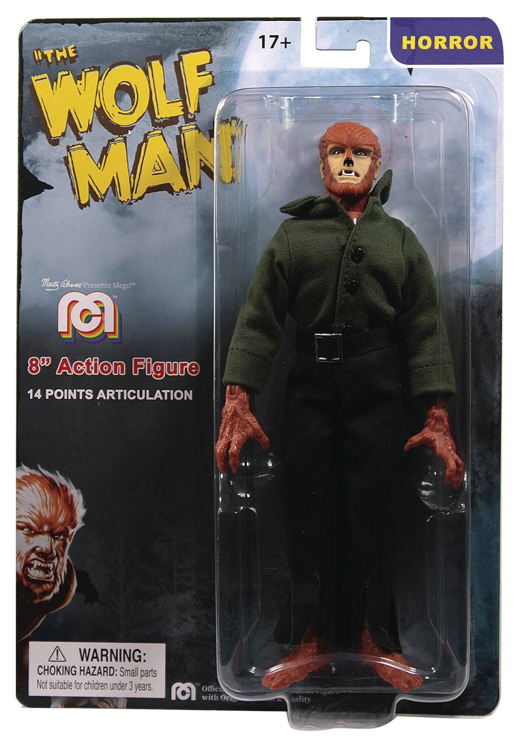 Mego Wolfman 8 Inch Action Figure