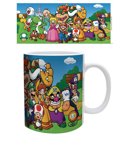 Nintendo Super Mario Characters 11 oz Mug