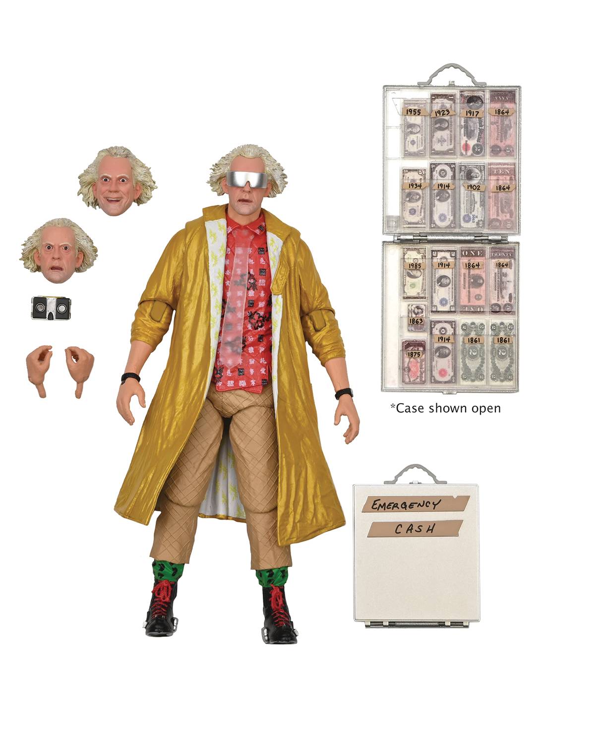 Back To The Future 2 Doc Brown Ultimate 7 Inch Action Figure