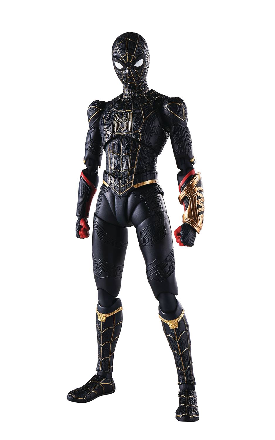 Spider-Man No Way Home Spider-Man Black & Gold S.H.FIGUARTS Action Figure