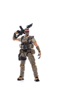 Joy Toy Peoples Armed Police Mercenary Kahn 1/18 Figure