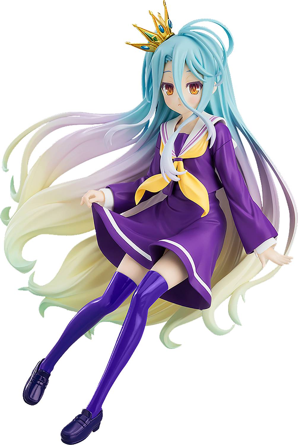 No Game No Life Pop Up Parade Shiro Figure Crown Ver