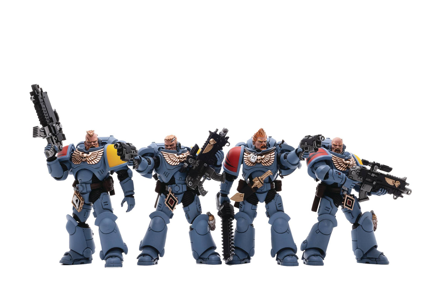 Joy Toy Warhammer 40k Space Wolves Battle Hunter Pack 1/18 Fig