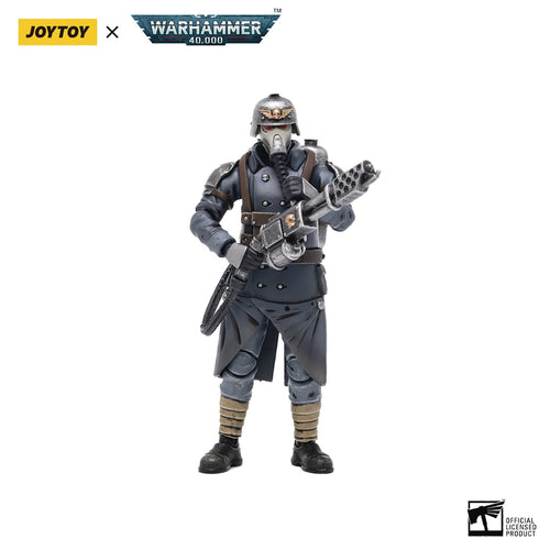 JOYTOY WH 40K Death Korps Krieg Vet Guard Flamer 1/18 Af 